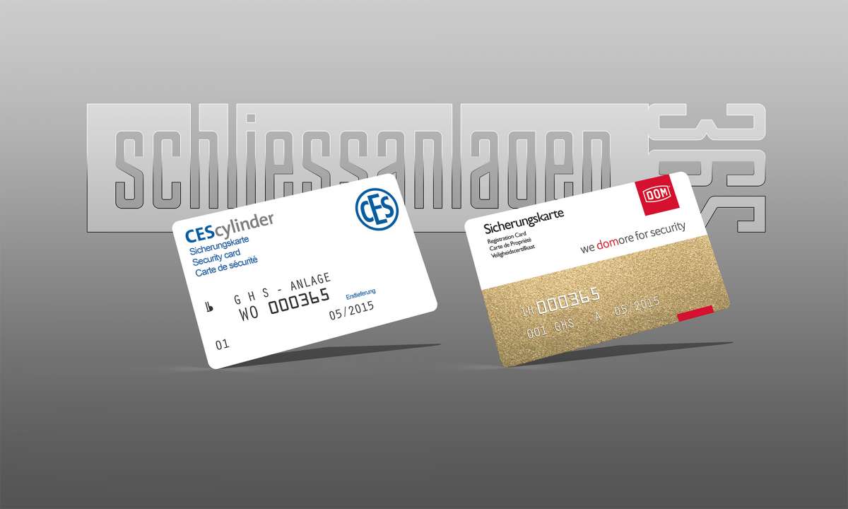Was ist eine Sicherungskarte? News Schliessanlagen365